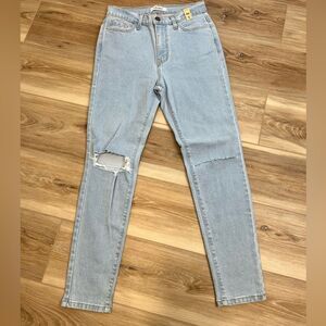 VIBRANT Distressed Skinny Jeans Size 5 (26)